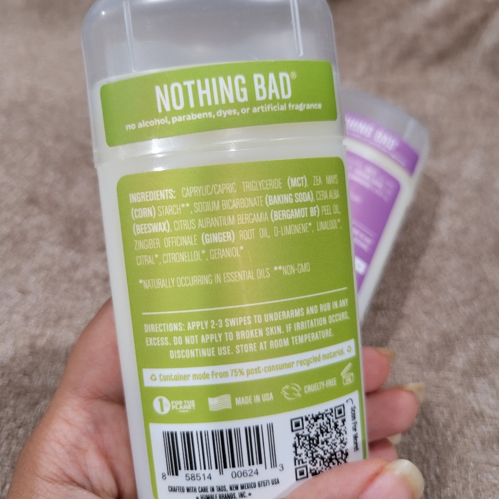 2x Humble All Natural Deodorant - Picture 3 of 4